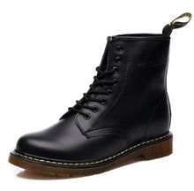 Load image into Gallery viewer, Top quality split Leather Women Boots Brand Snow Boots