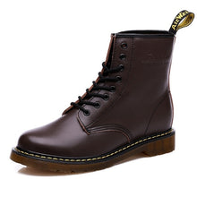 Load image into Gallery viewer, Top quality split Leather Women Boots Brand Snow Boots