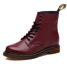 Load image into Gallery viewer, Top quality split Leather Women Boots Brand Snow Boots