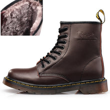 Load image into Gallery viewer, Top quality split Leather Women Boots Brand Snow Boots