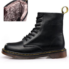 Load image into Gallery viewer, Top quality split Leather Women Boots Brand Snow Boots