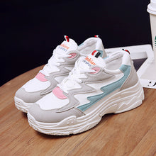 Load image into Gallery viewer, Women Comfortable Sneaker Shoes Pink Chunky Sneakers