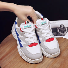 Load image into Gallery viewer, Women Comfortable Sneaker Shoes Pink Chunky Sneakers